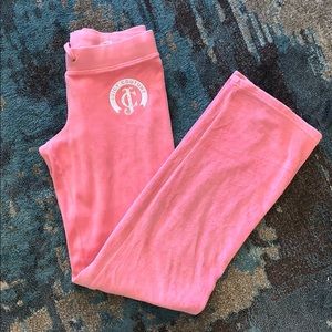 🆕 Juicy Couture Pink Velour Pants 💝